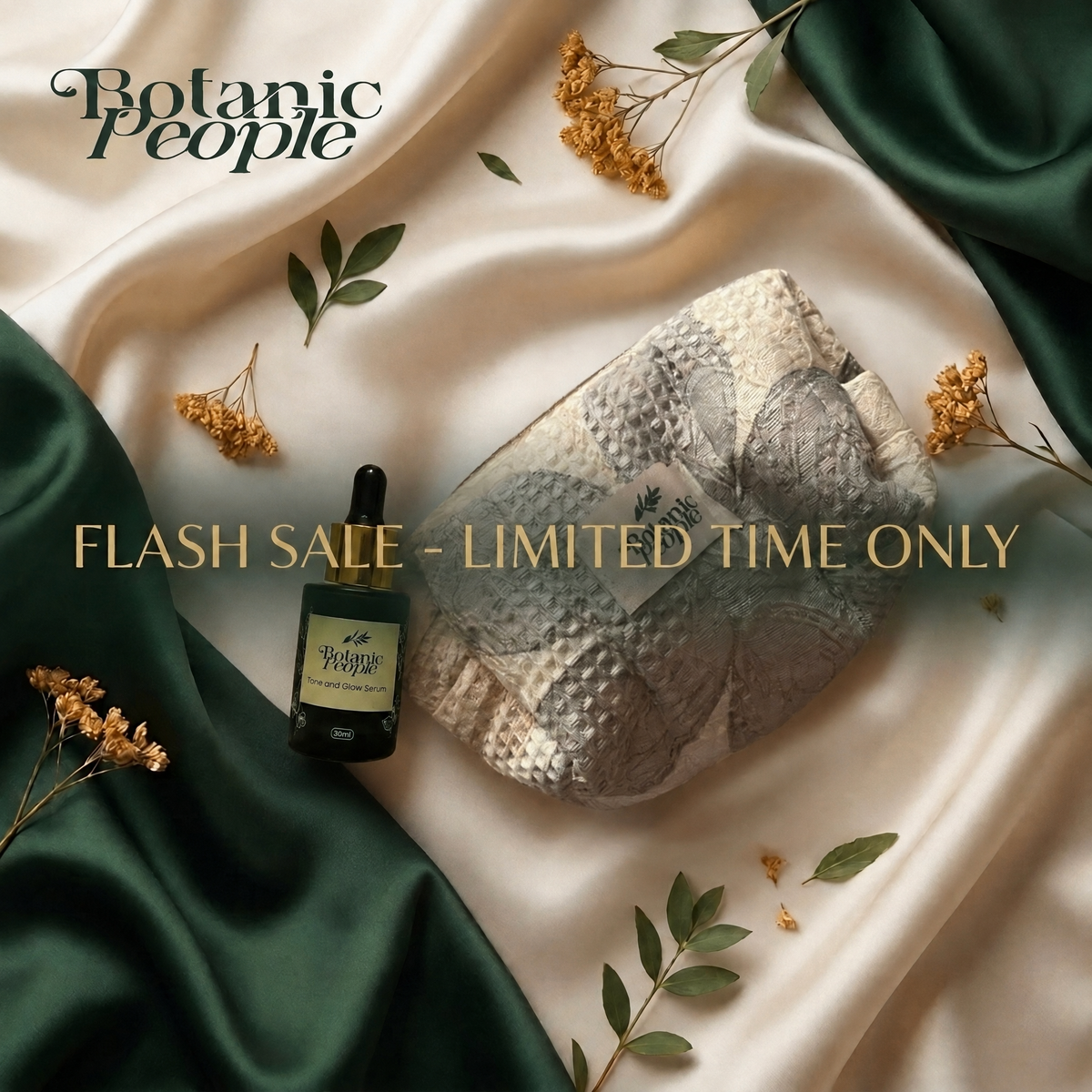 Flash Sale 5 - Botanic Pouch - Limited Quantity Offer